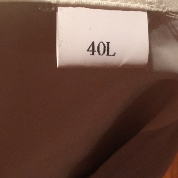 MASSIMO European STYLE SHINY TAN 2 PIECE SUIT - Picture 8 of 8